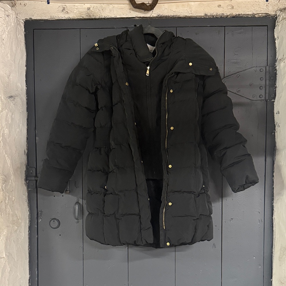 Cole Haan Black Puffer Jacket